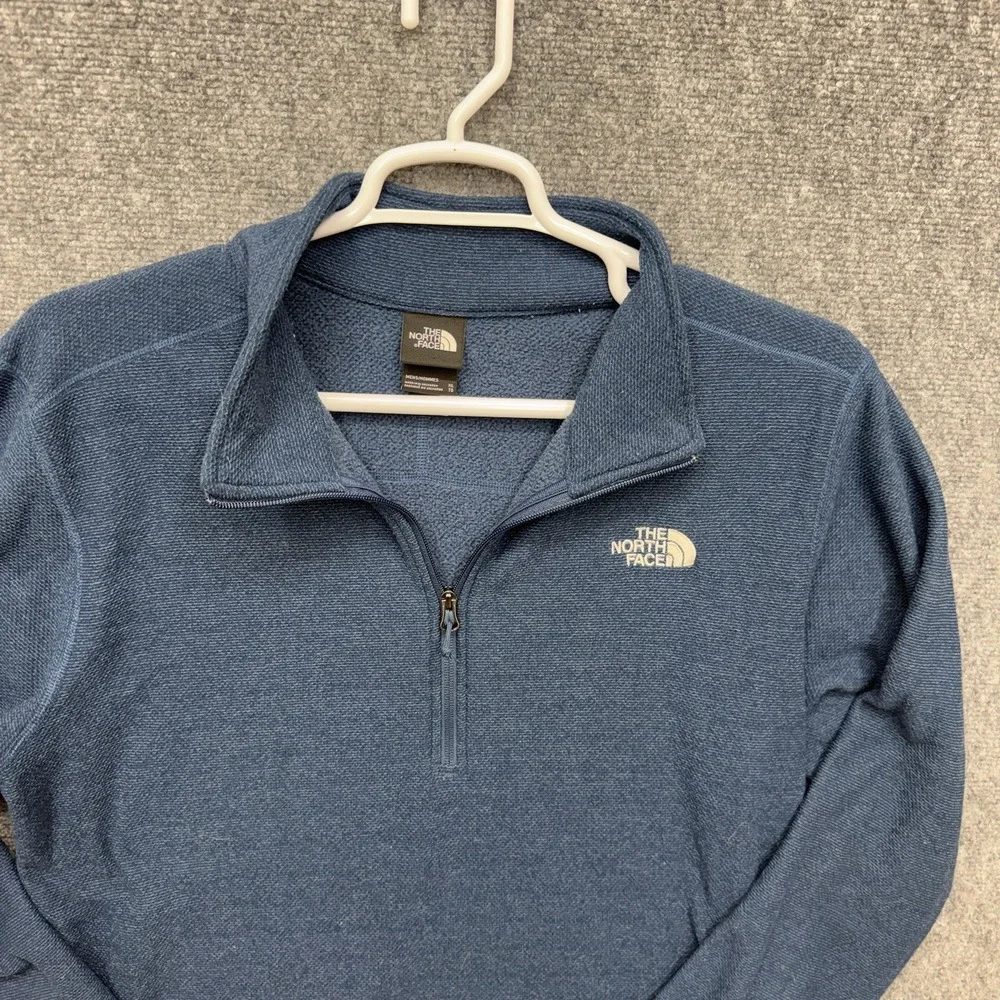 The North Face Long Sleeve 1/4 Zip pullover sweatshirt Men's Size XL 721222